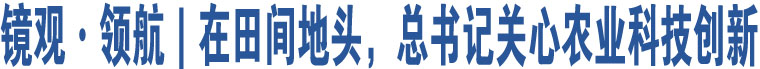 鏡觀·領(lǐng)航｜在田間地頭，總書(shū)記關(guān)心農(nóng)業(yè)科技創(chuàng)新