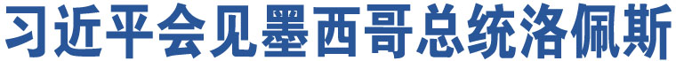 習(xí)近平會(huì)見(jiàn)墨西哥總統(tǒng)洛佩斯