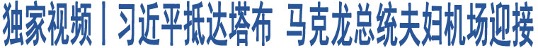 獨(dú)家視頻丨習(xí)近平抵達(dá)塔布 馬克龍總統(tǒng)夫婦機(jī)場迎接